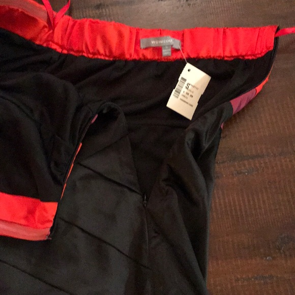 ‼️LAST DAY‼️NWT~ Wow Couture Strapless Dress - Picture 5 of 8